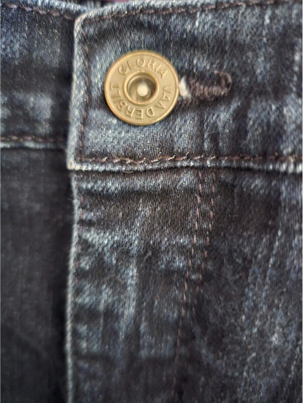 Women's Gloria Vanderbilt Amanda Denim Jeans Pants Blue Sz 8 Petite Straight Leg - Picture 7 of 15